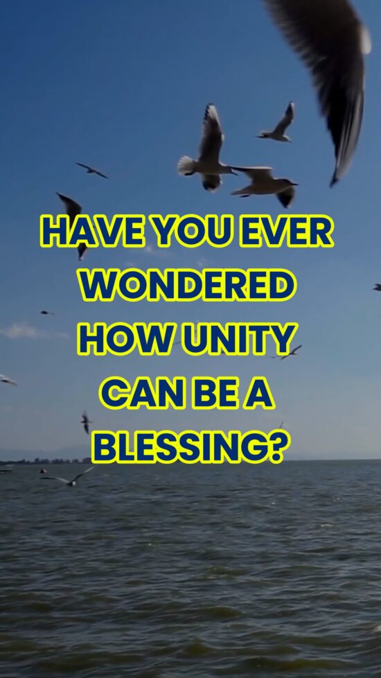 Have You Ever Wondered How Unity Can Be A Blessing?